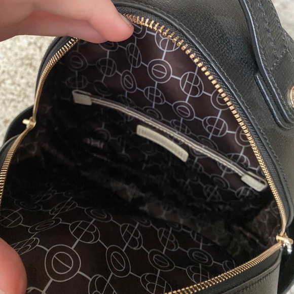 Henri Bendel West 57th Saffiano Leather Backpack